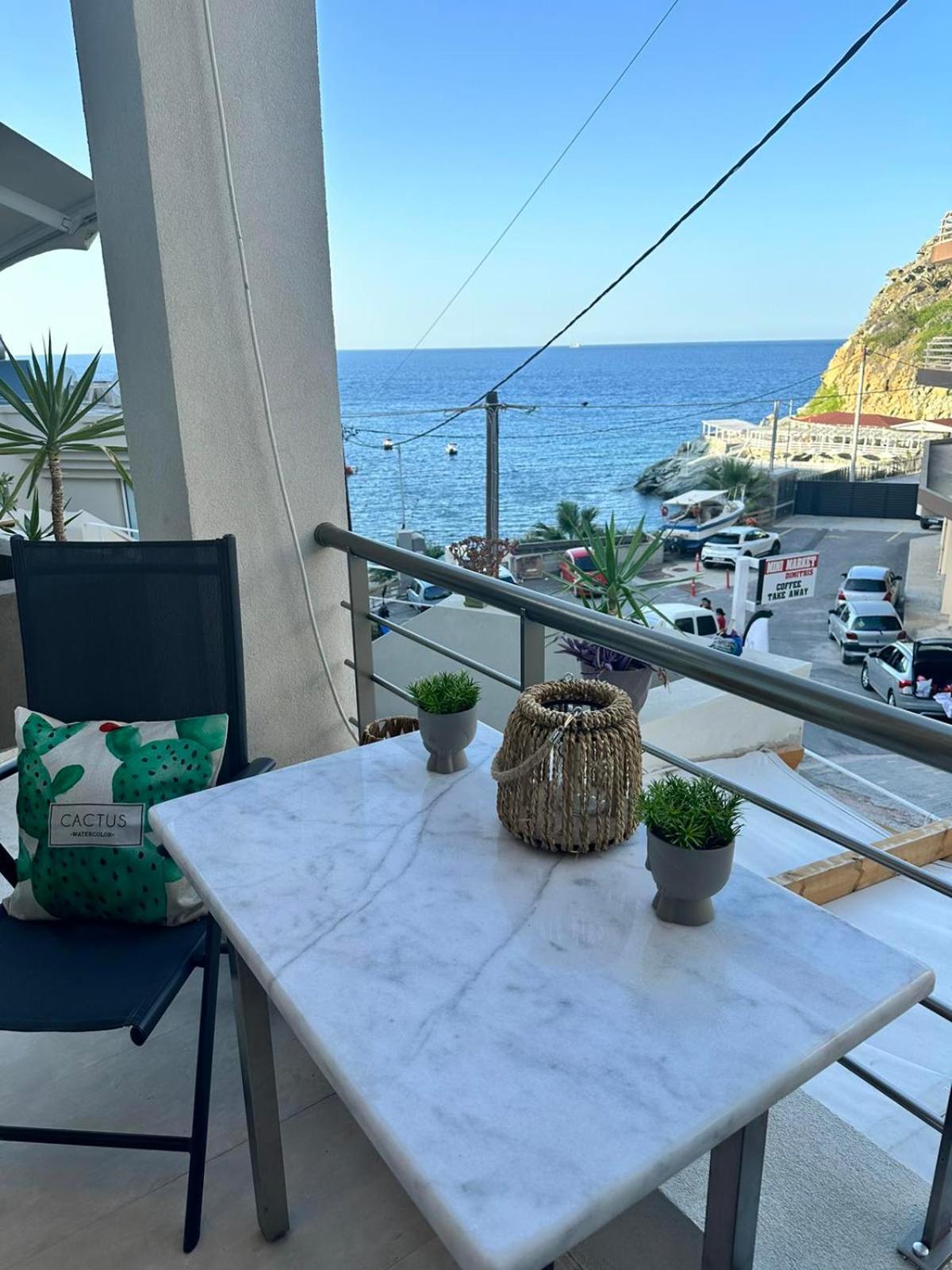 Popis Sea View Apartments Agia Pelagia Eksteriør bilde