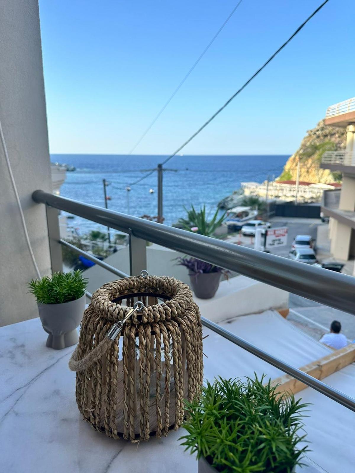 Popis Sea View Apartments Agia Pelagia Eksteriør bilde