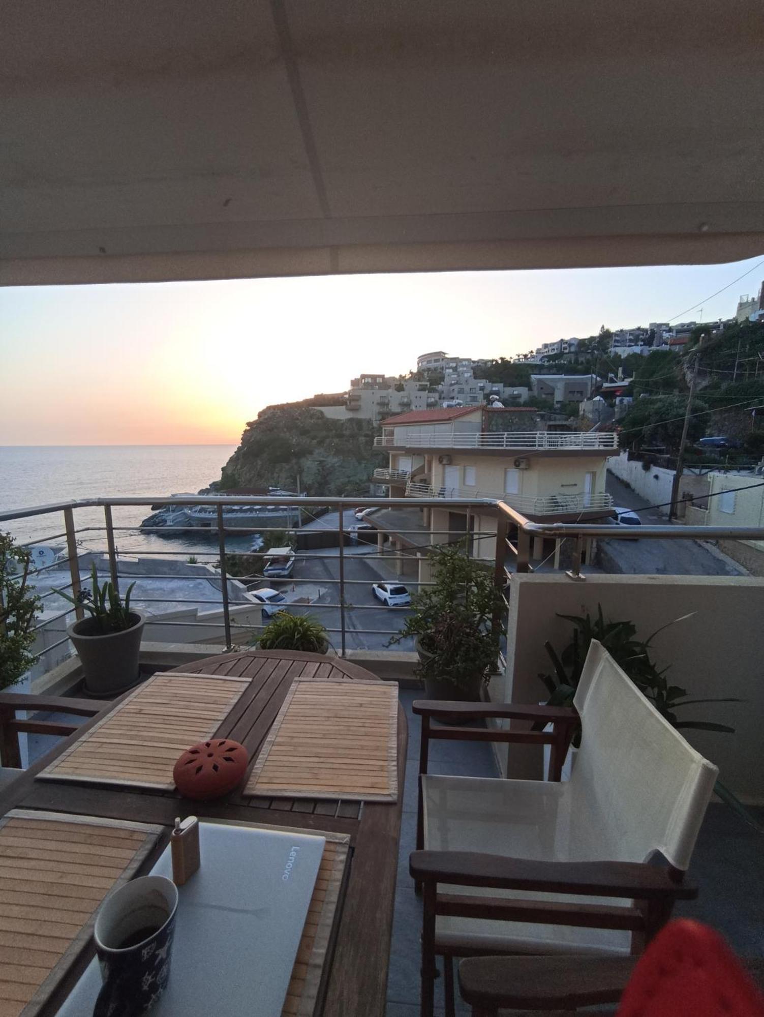 Popis Sea View Apartments Agia Pelagia Eksteriør bilde