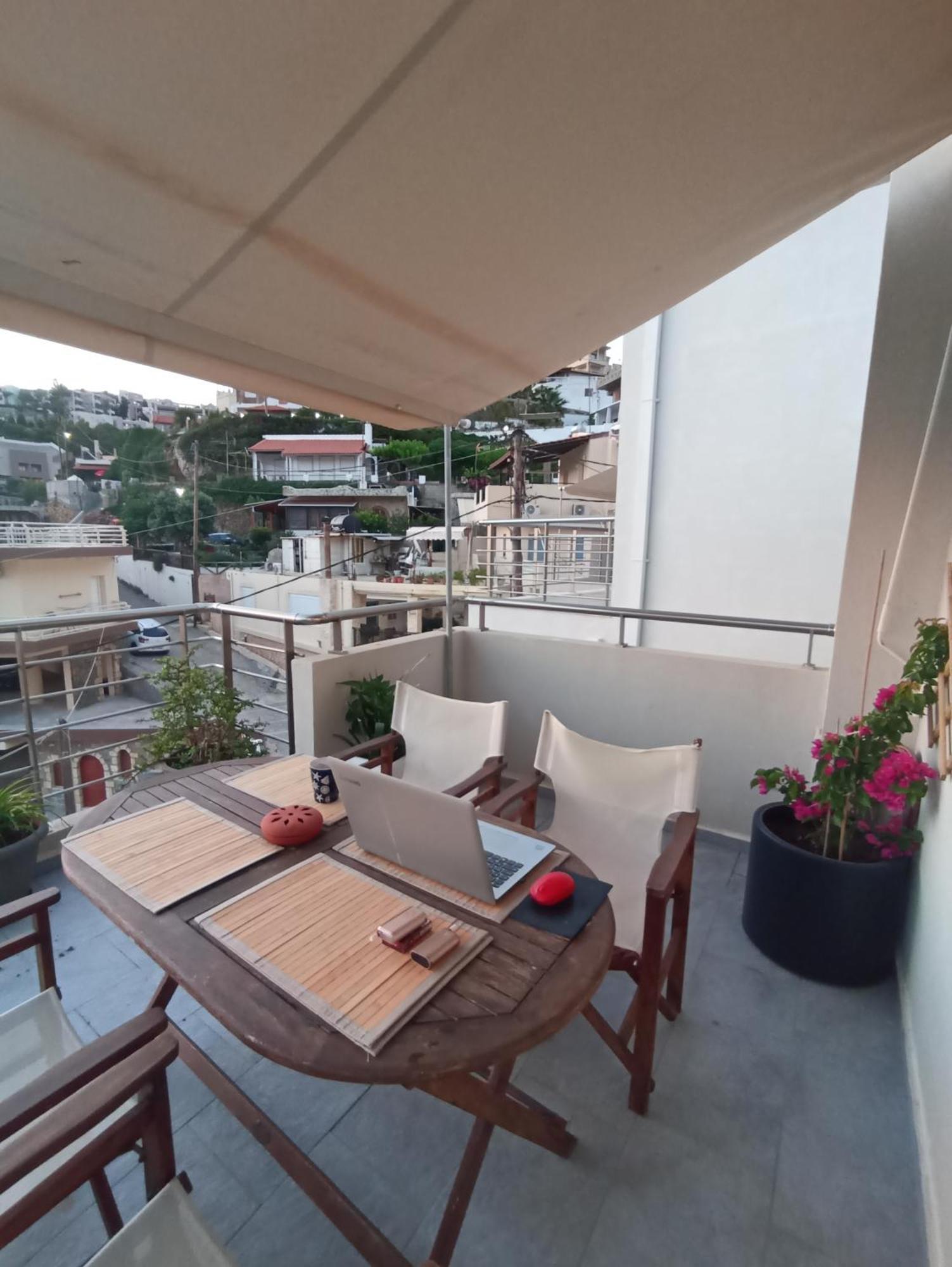 Popis Sea View Apartments Agia Pelagia Eksteriør bilde