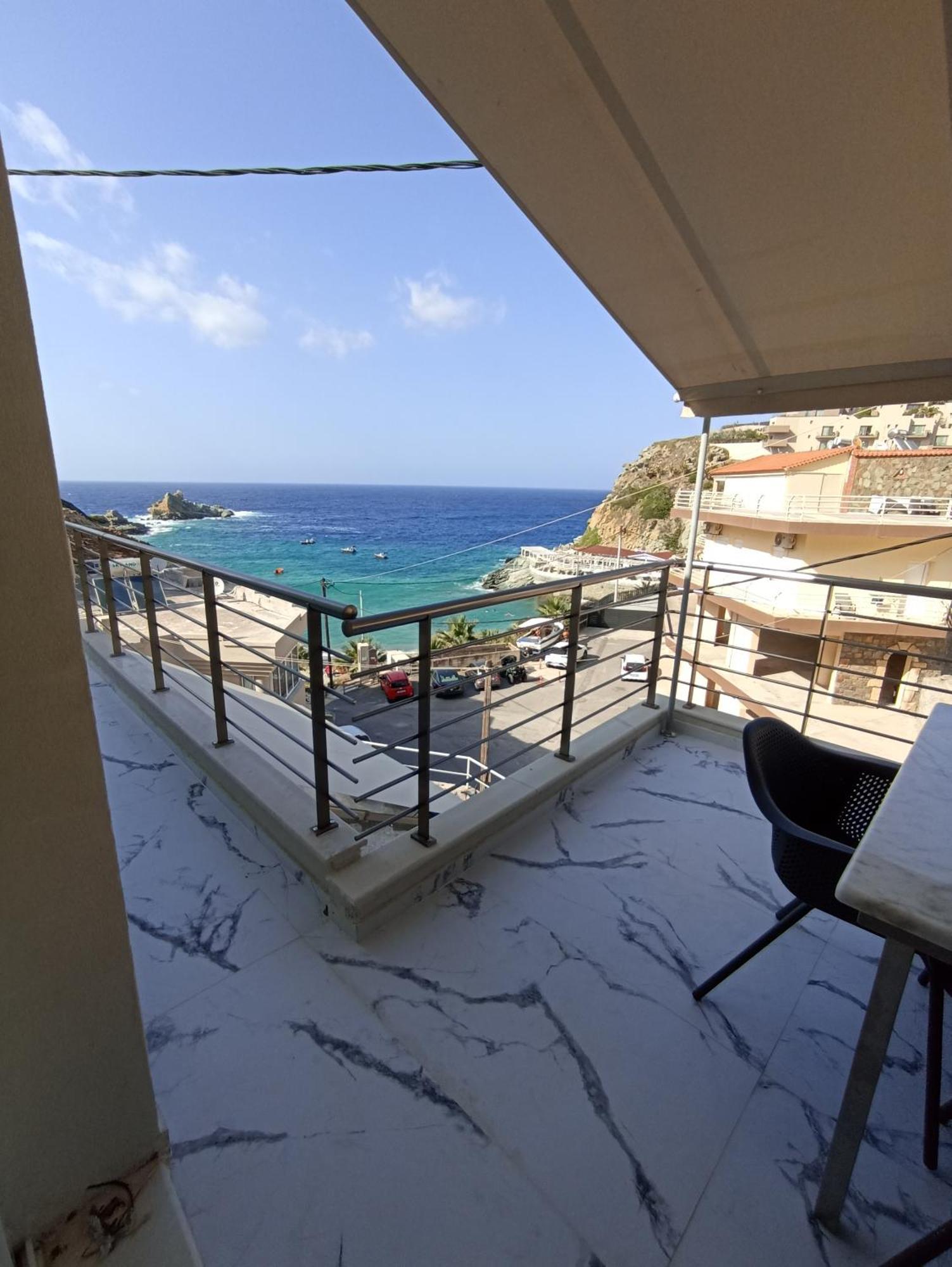Popis Sea View Apartments Agia Pelagia Eksteriør bilde
