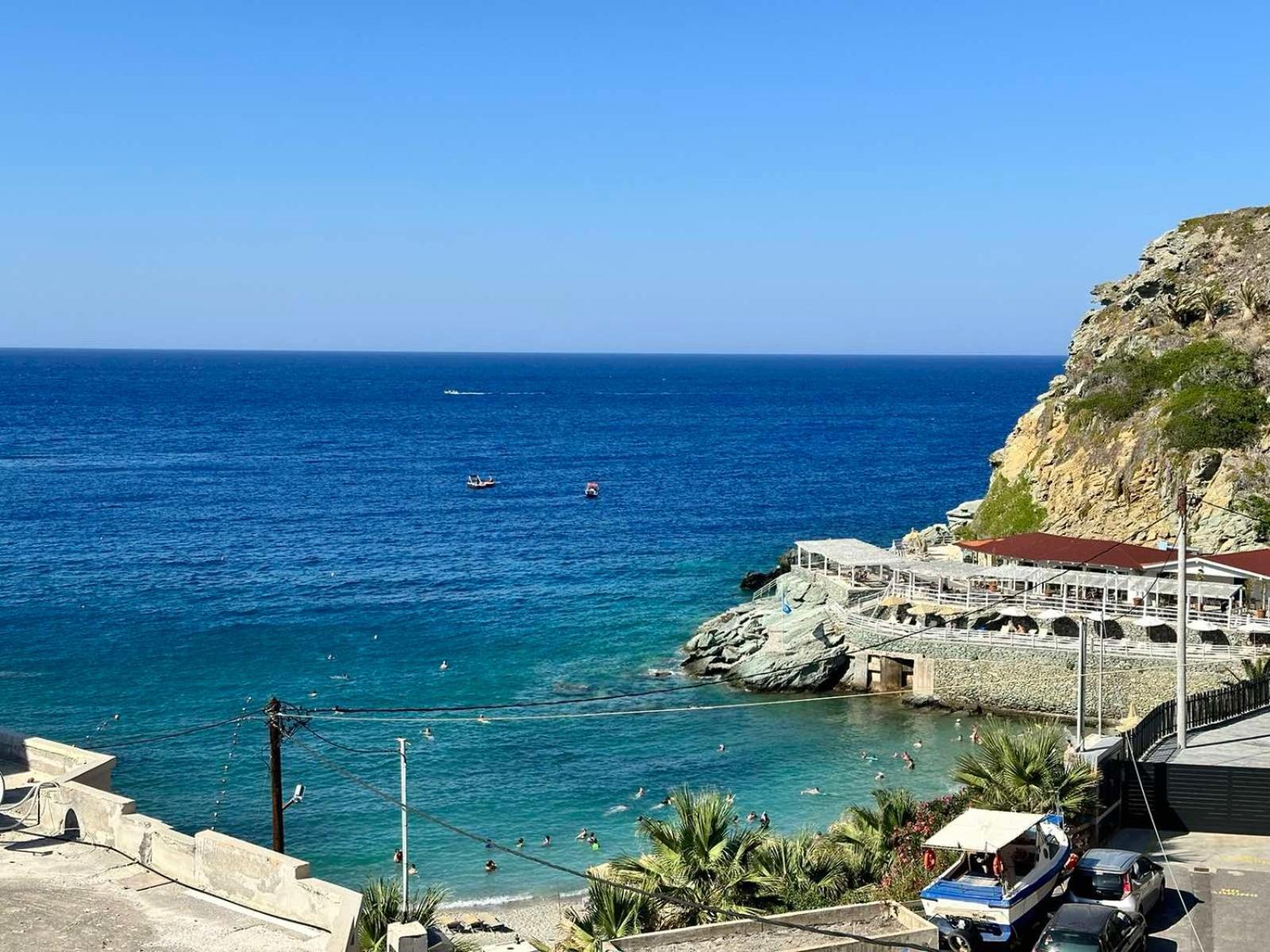 Popis Sea View Apartments Agia Pelagia Eksteriør bilde