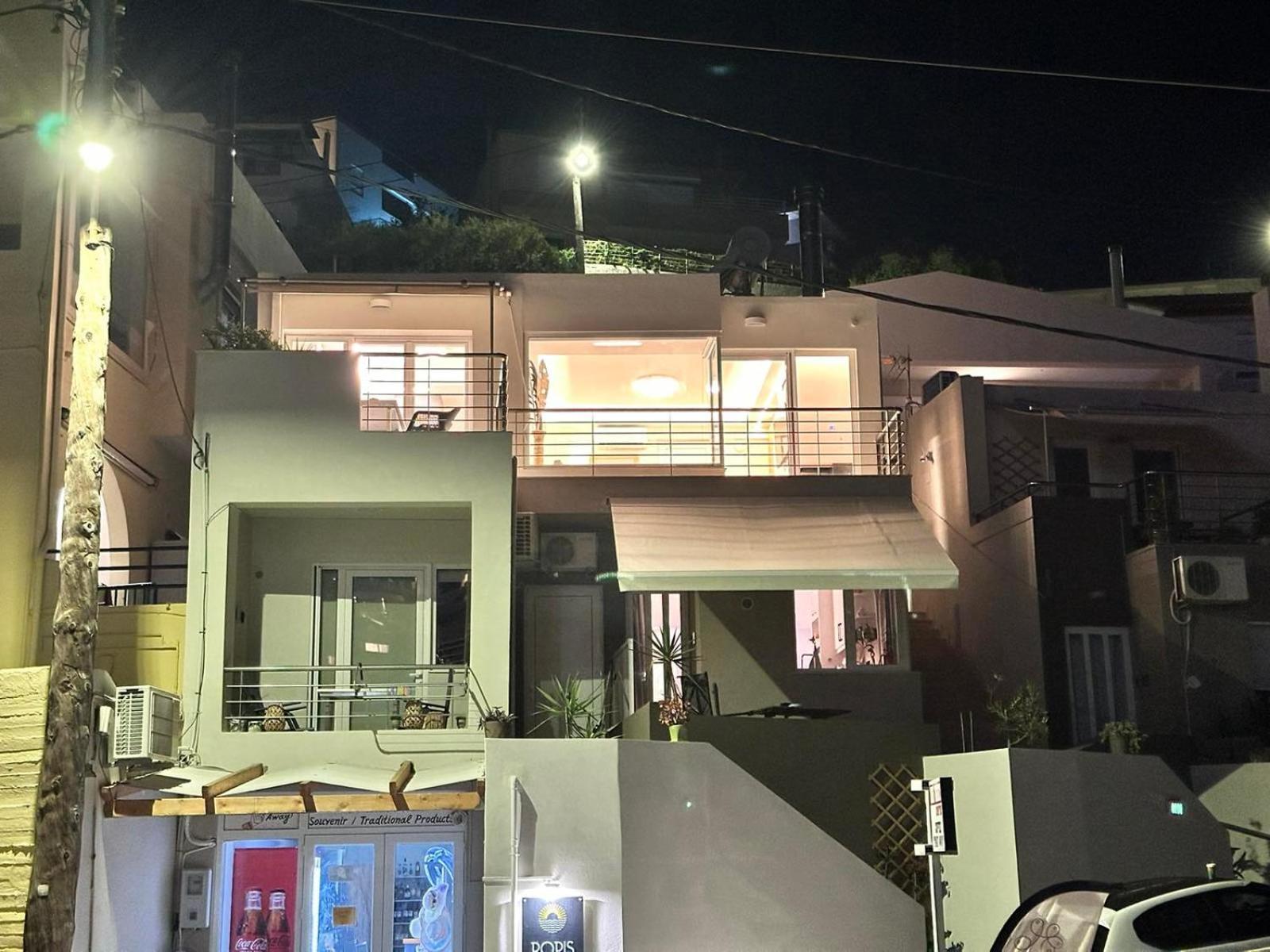 Popis Sea View Apartments Agia Pelagia Eksteriør bilde